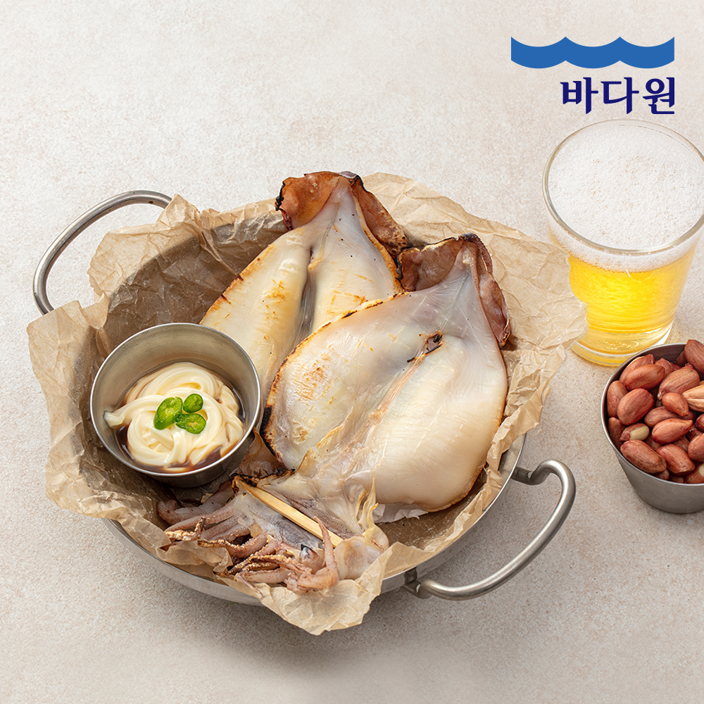 [바다원] 동해안 피데기 반건조 오징어 5미(600g)/10미(1.2kg) 대표이미지 섬네일