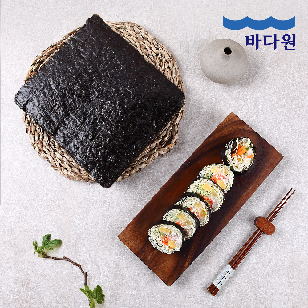 [바다원] 김밥김 50장 / 100장 대표이미지 섬네일