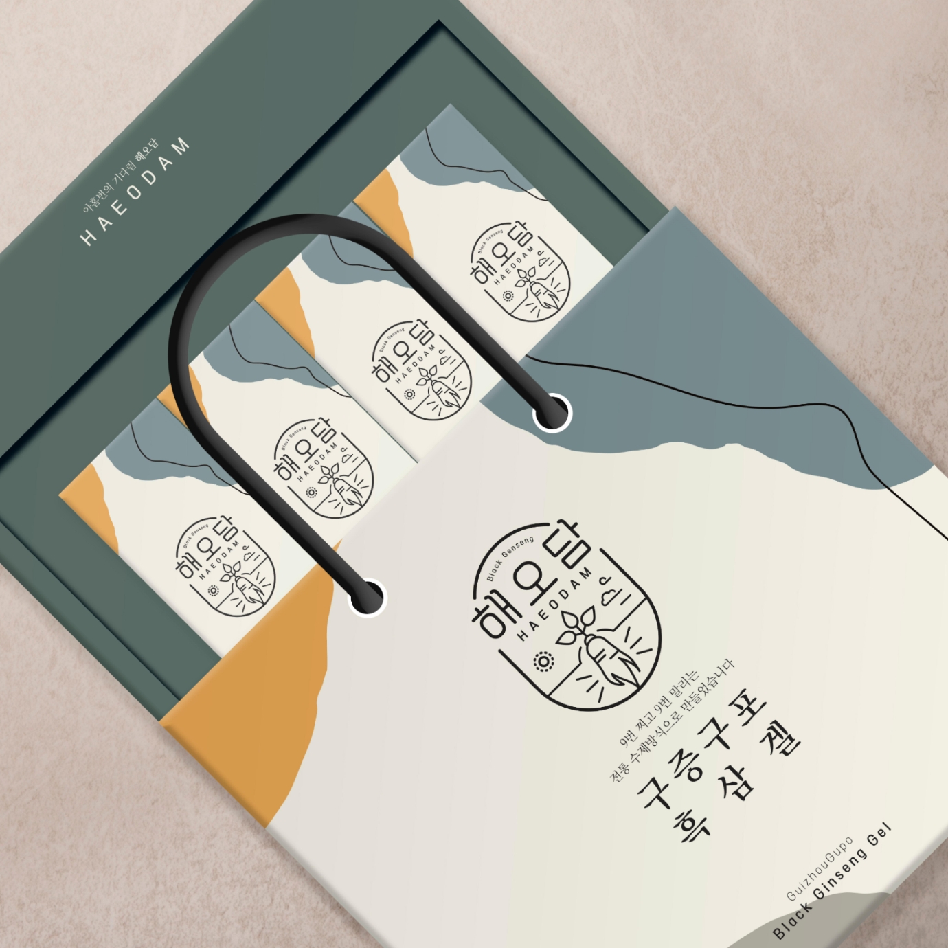 해오담 수제 흑삼겔(20포) 대표이미지 섬네일