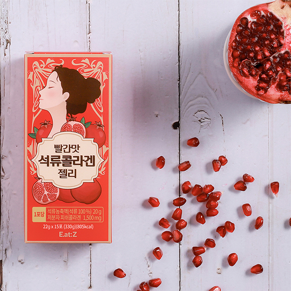 빨간맛 석류 콜라겐 젤리 (22g x 15포)