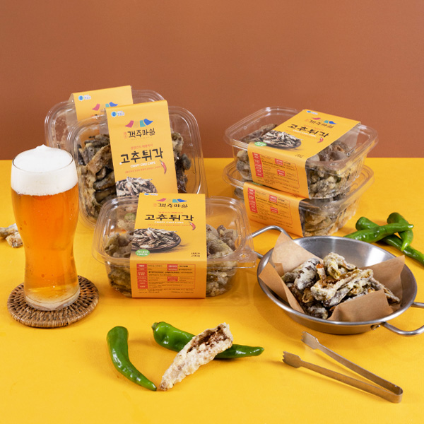 수제 냉풍건조 고추튀각 200g