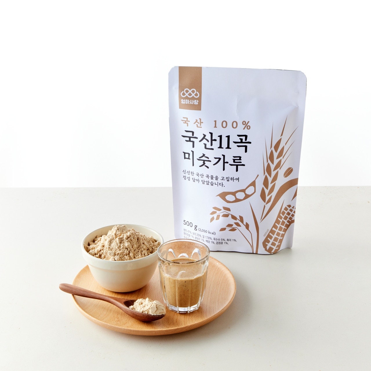 국산 100% 11곡 미숫가루(500g)