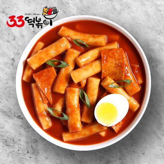 33 오리지널 국물떡볶이 (566g 3인분) 대표이미지 섬네일