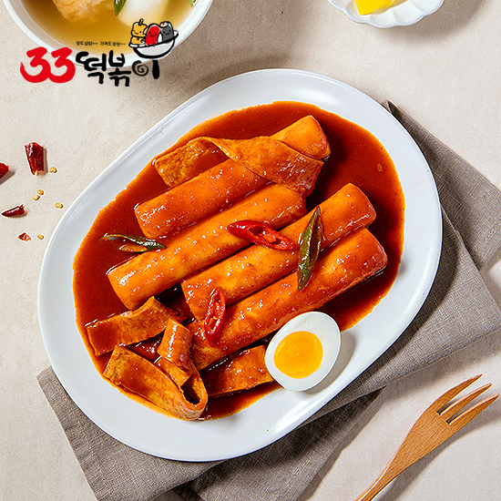 33 옛날 가래떡 떡볶이 (461g 2인분) 대표이미지 섬네일