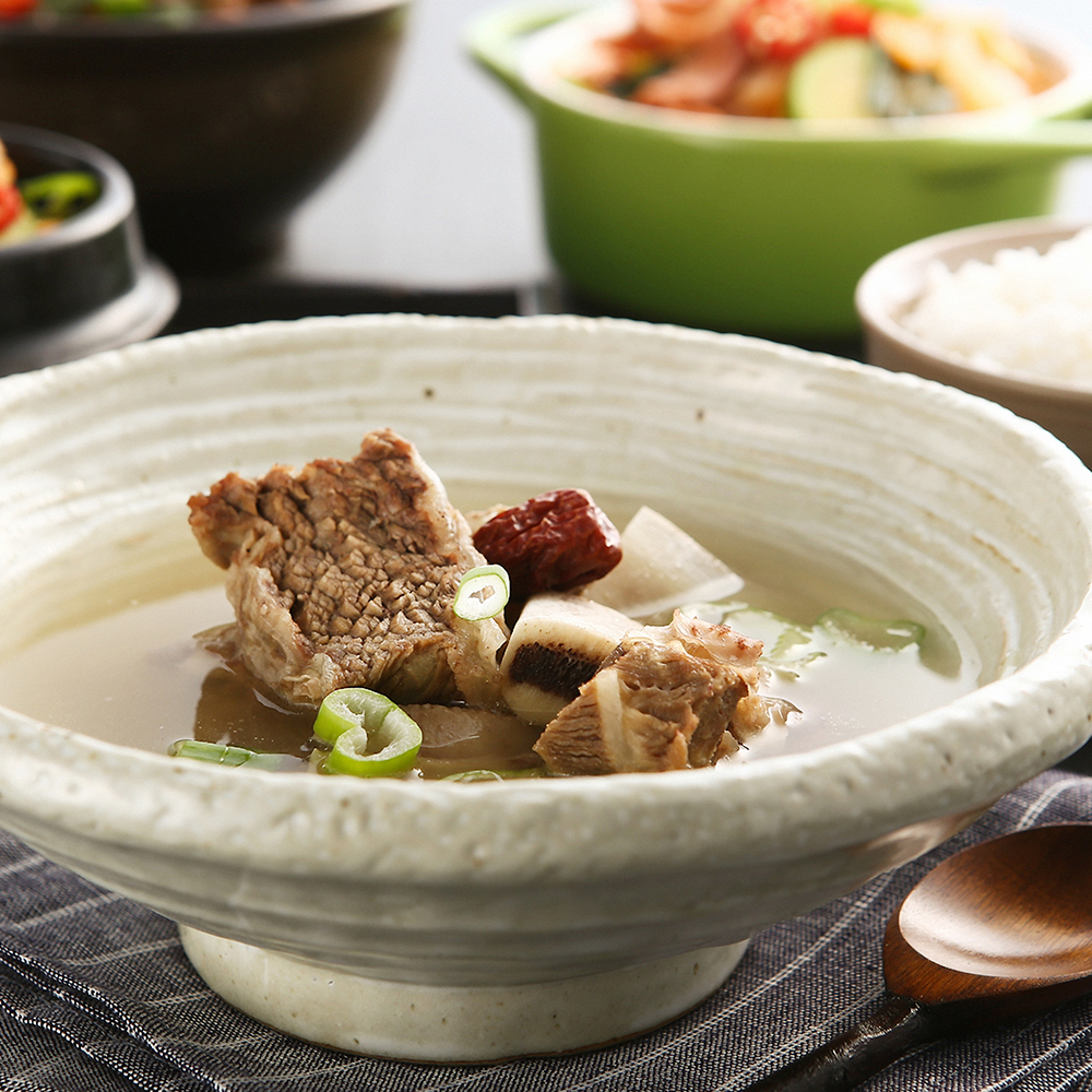 [외할머니밥상] 정성으로 우려낸 외할머니 오리지널 갈비탕 600g x 12팩