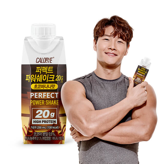 [칼로바이] 퍼펙트 파워쉐이크 20g 초코바나나맛 18개
