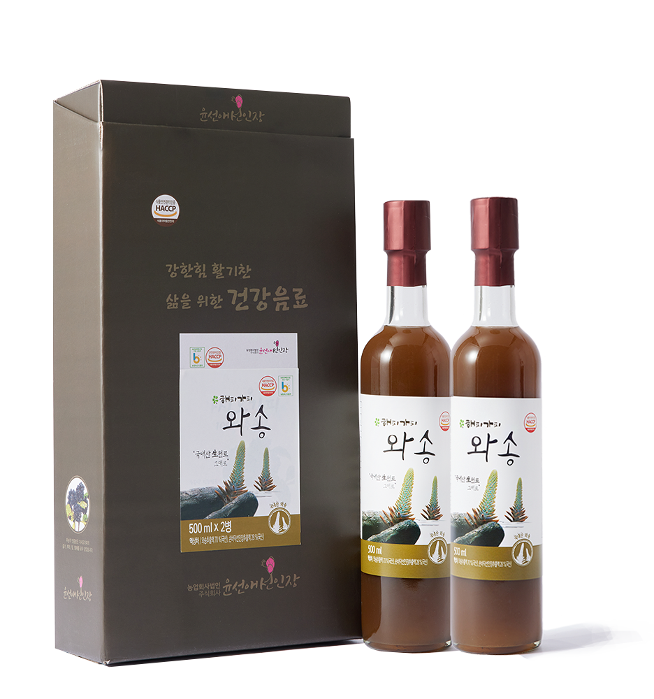 [윤선애선인장] 해피가피 와송 (500ml*2병)