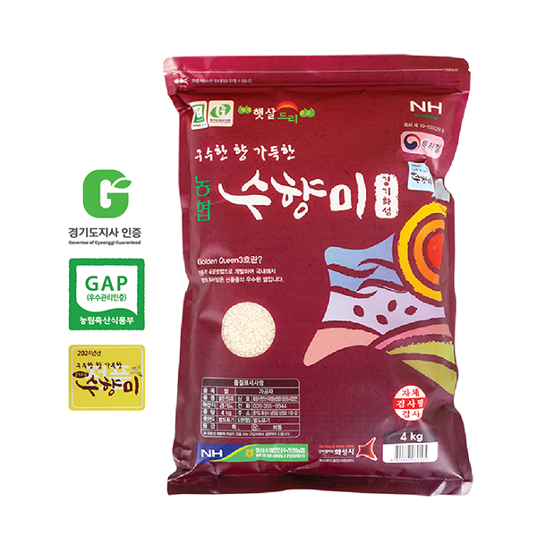 25년 햅쌀 수향미 4kg 대표이미지 섬네일