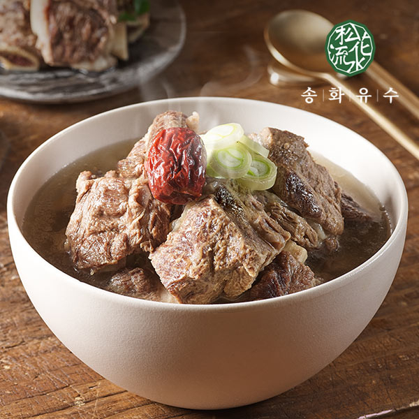 송화유수 고기듬뿍 맑은 소한마리탕 600g 3팩/5팩/10팩 택1