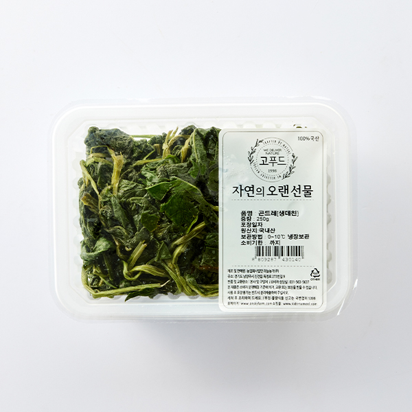 국산 데친 곤드레 (250g)