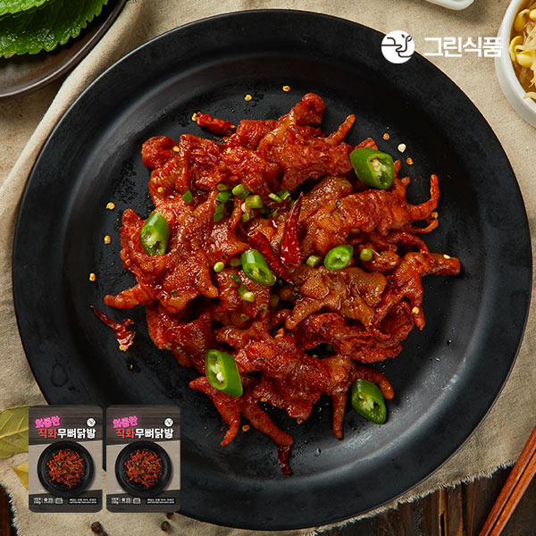 화통한 직화 무뼈 닭발 150g x 2팩/3팩/5팩 택1