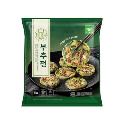 더 제대로 만든 부추전1kg(사옹원) 대표이미지 섬네일