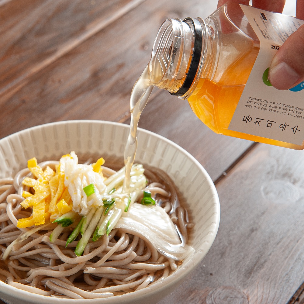 제철진미 메밀밭에가시리 제주 진메밀면 350g (2~3인분) 소바장국 동치미육수 비빔양념장 증정이벤트