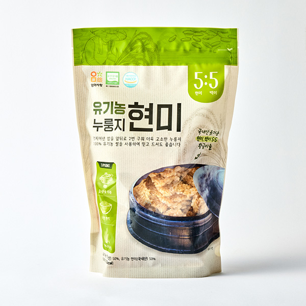 [입점특가] 유기농 현미 누룽지 (500g)