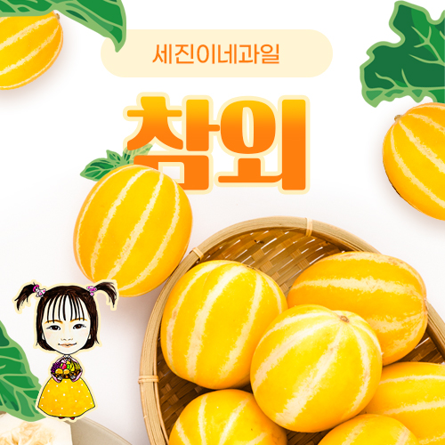 [착한가격]세진이네 과일 맛있는 노란 꿀 참외 가정용(상품)/[정품] 대표이미지 섬네일