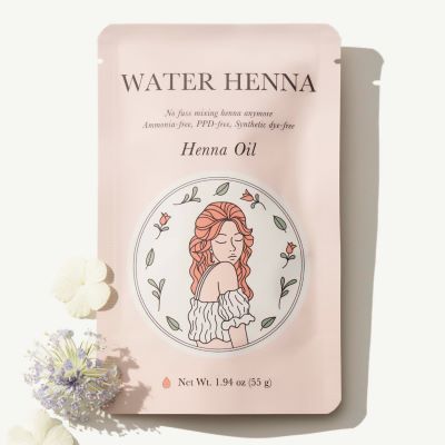 [ 워터헤나 ] 천연염색 헤나 1세트 130g - 가루날림 없이 젊어져요! 흰머리 새치 커버 대표이미지 섬네일