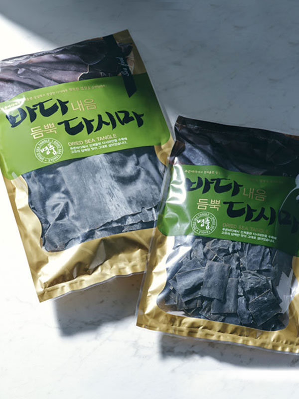바다내음 듬뿍<br/>자른 다시마 (200g)