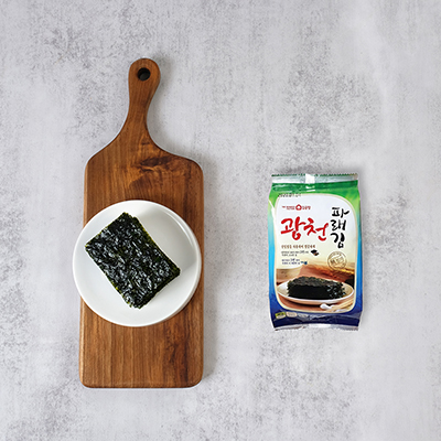 광천김공장 파래 식탁김 15g 30봉 1박스