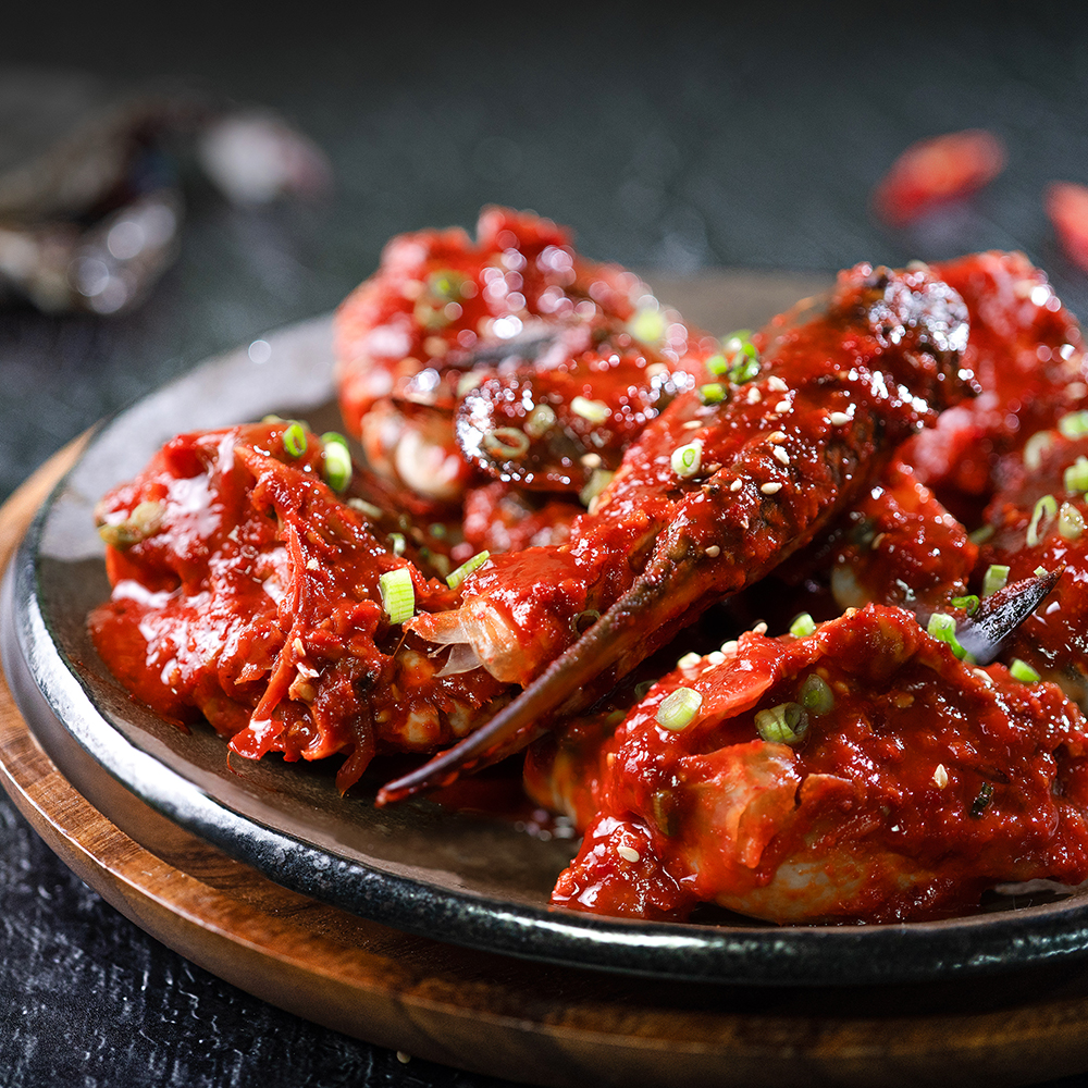 [쵱선생] 연평도 제철 꽃게 양념게장 1kg 대표이미지 섬네일