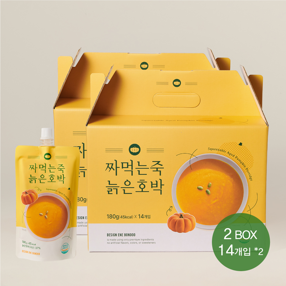 짜먹는죽 늙은호박 14개입