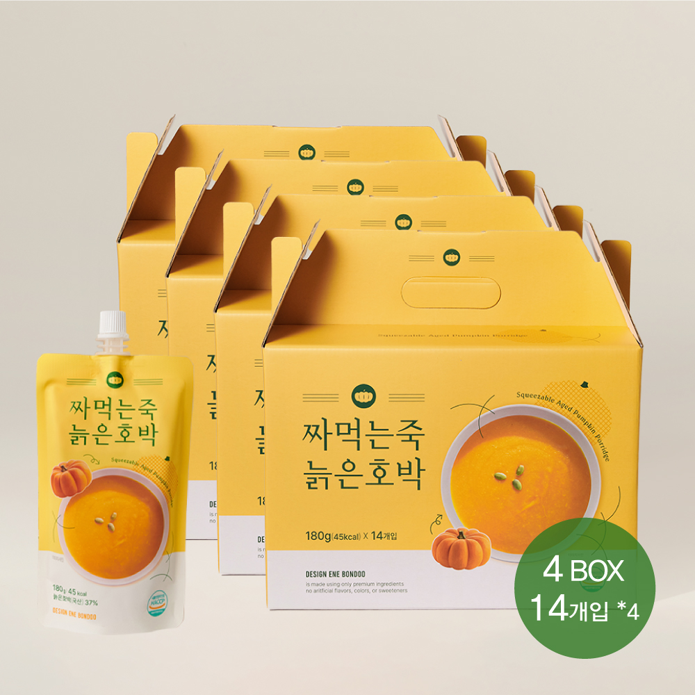 짜먹는죽 늙은호박 14개입