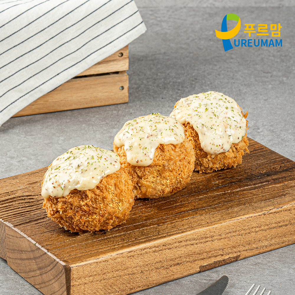 푸르맘 소소볼카츠 750g (75g x 10ea) 소고기 함박볼카츠 멘치카츠 