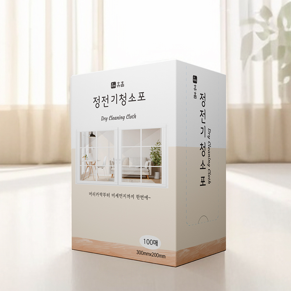 휴홈 뽑아쓰는 정전기 청소포 200매  대표이미지 섬네일