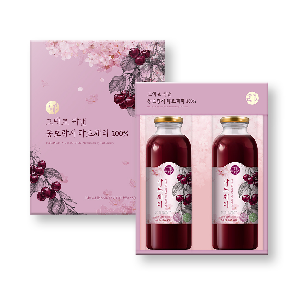 타트체리 1Lx2병 선물세트