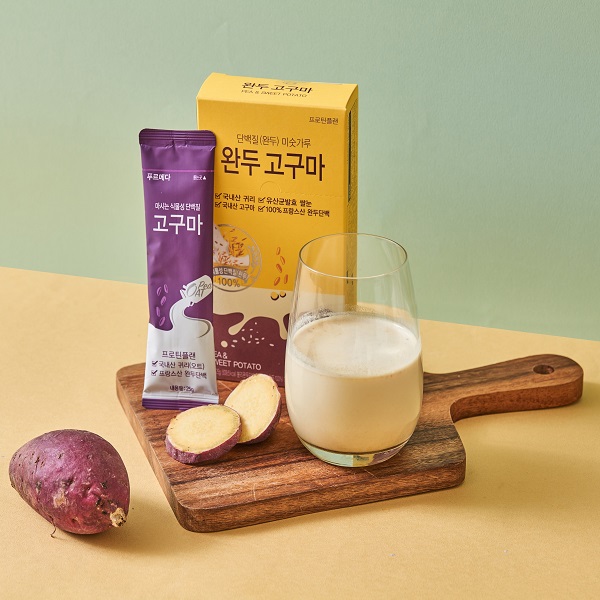 [푸르메다] 비건인증 단백질 완두고구마 미숫가루 125g (25g X 5ea)