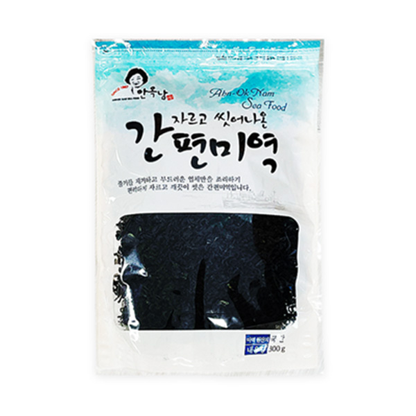 안옥남 자르고 씻어나온 간편미역 300g