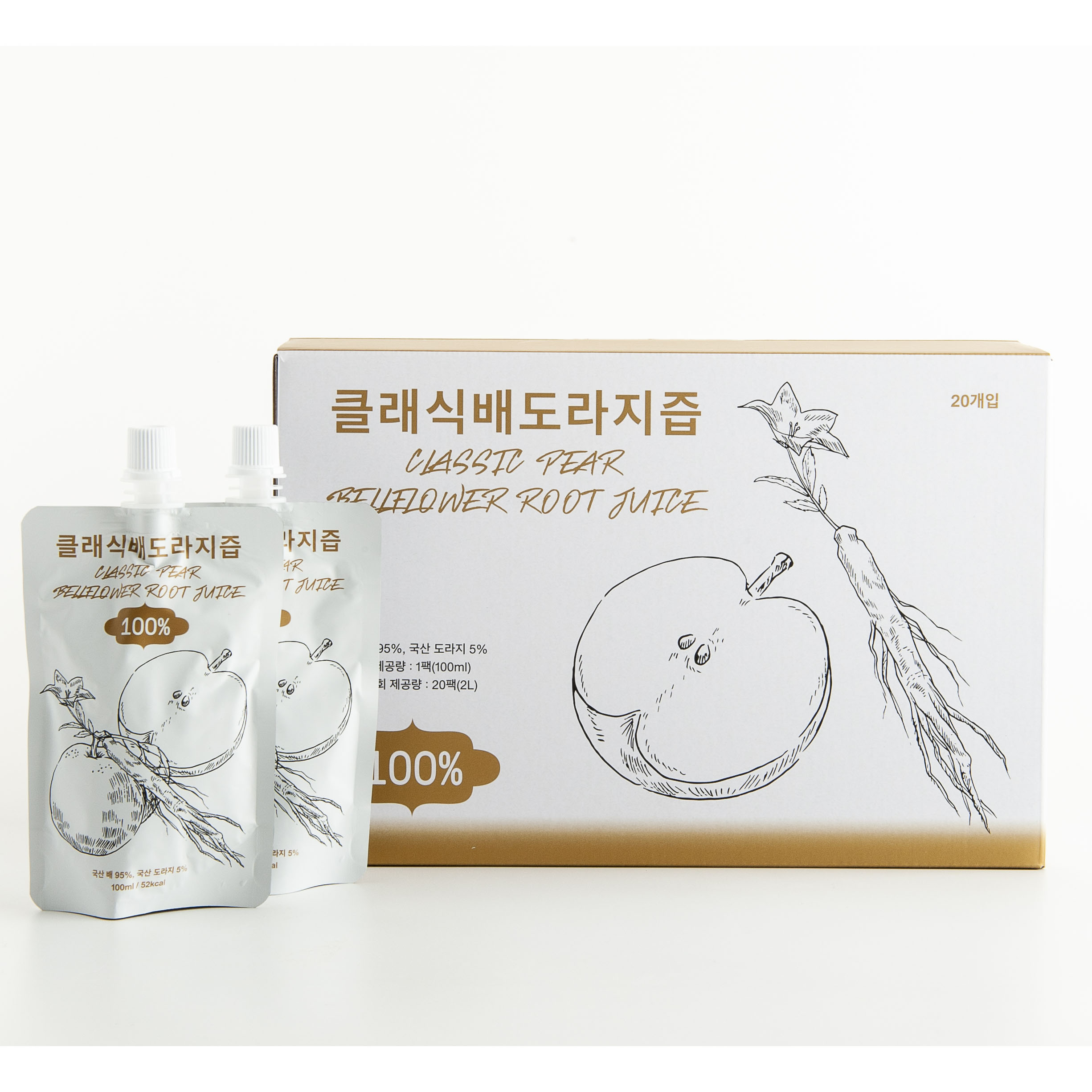 클래식 배도라지즙 100ml 20개입/40개입