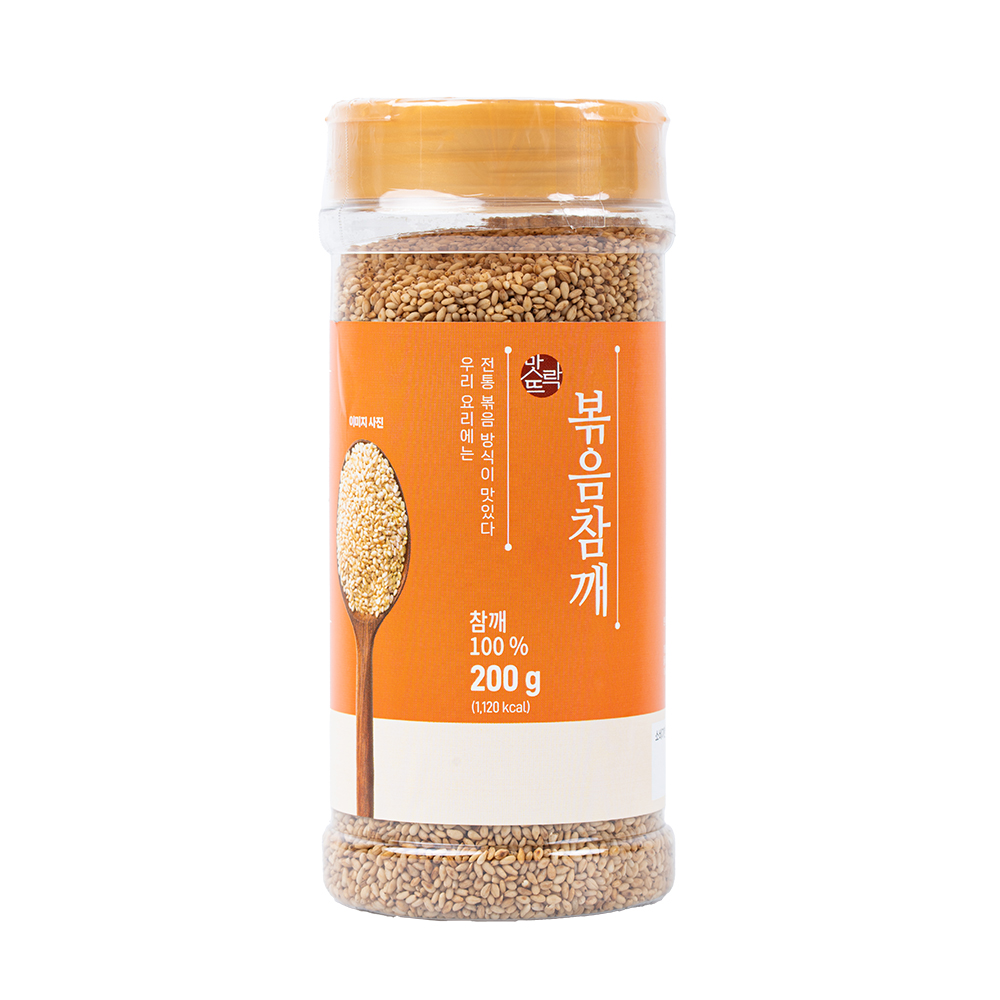 맛뜨락 국산 볶음참깨 200g/500g/1kg