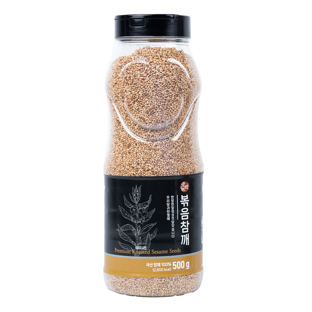 맛뜨락 국산 볶음참깨 500g