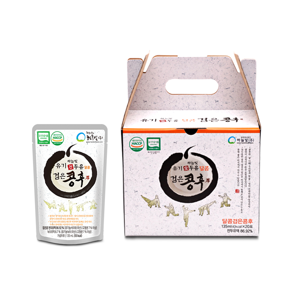 유기 하늘빛 전두유 달콤 검은콩후 (135ml 20포)