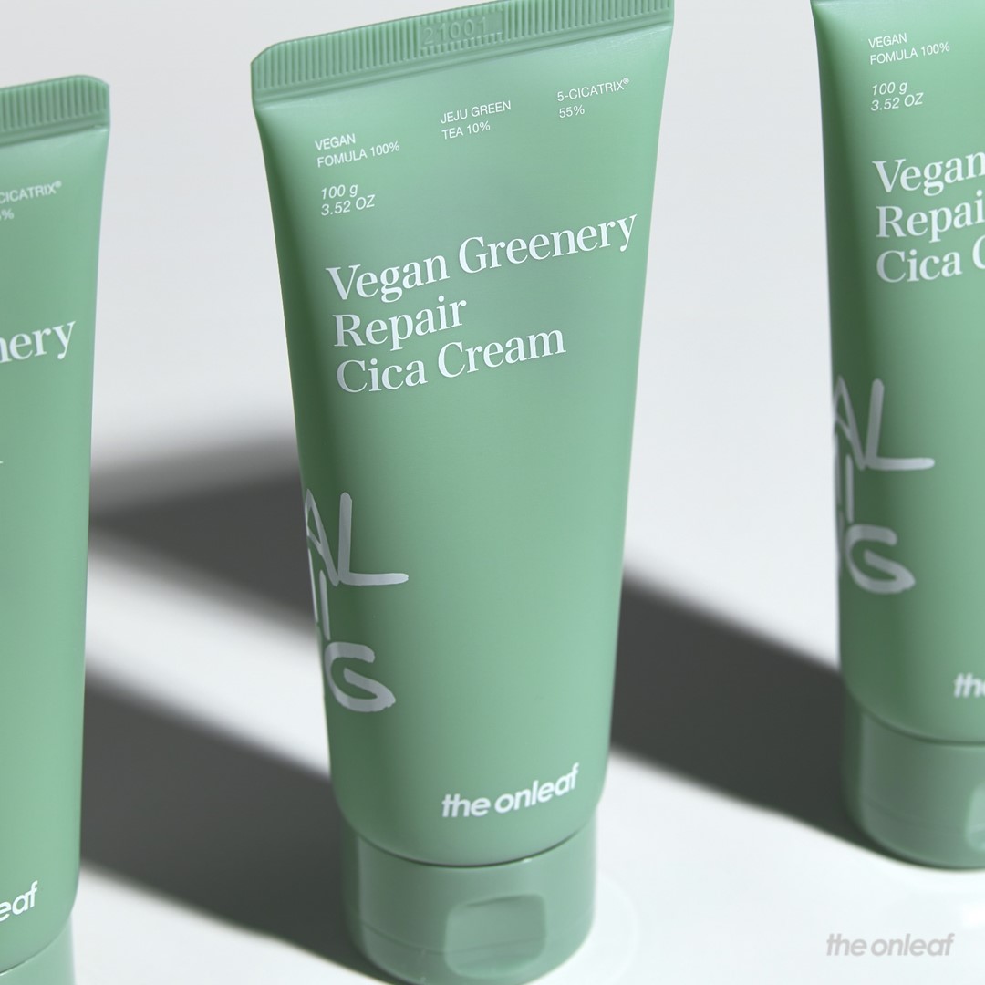 더온리프 비건 그리너리 리페어 시카 크림