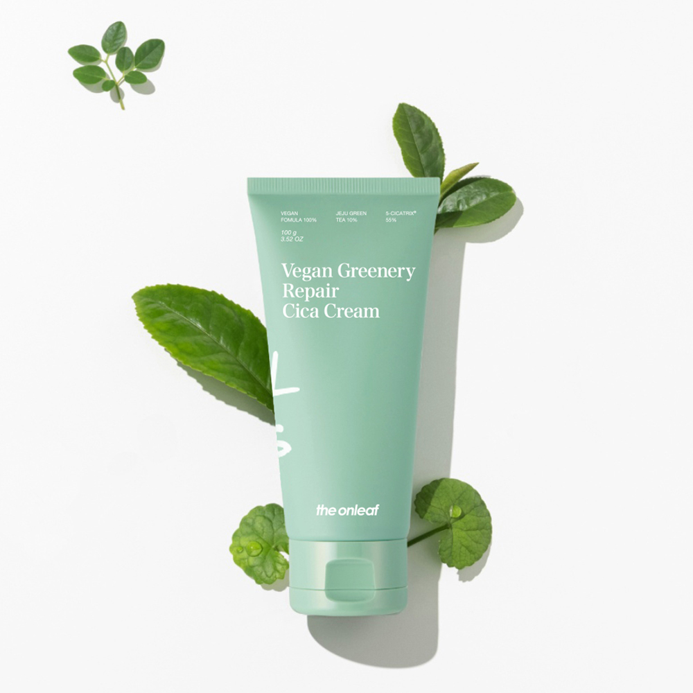 더온리프 비건 그리너리 리페어 시카 크림