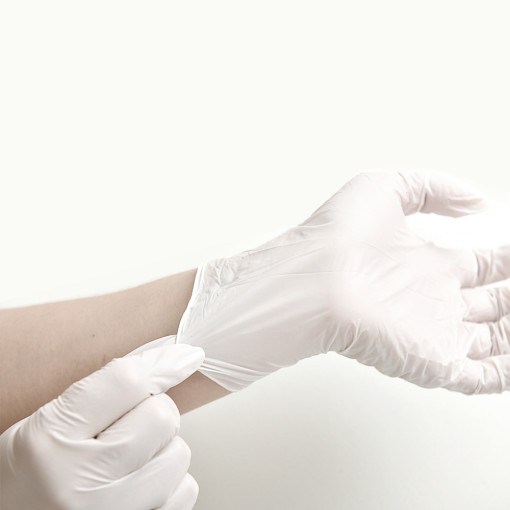 테이팩스 니트릴장갑 화이트 100매 