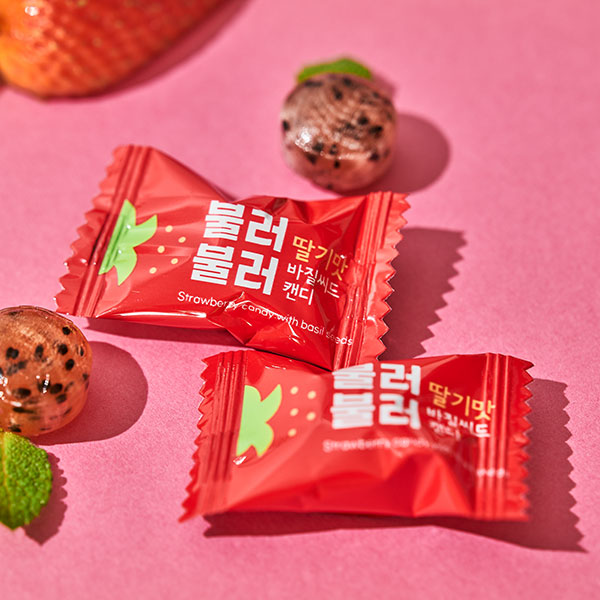 불러불러 바질씨드 캔디 (딸기맛, 키위맛)