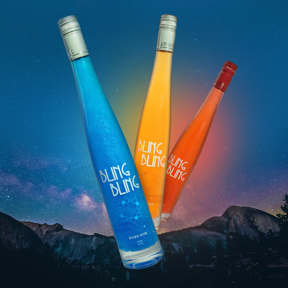 파티주 우주술 블링블링  모래별/바다별/노을별 [영덕주조 전통주]