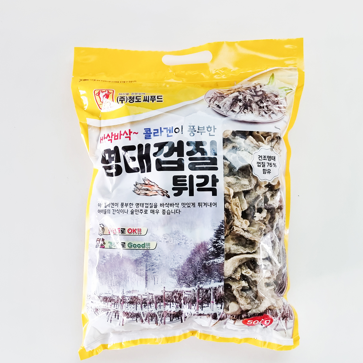 명태껍질 튀각 500g