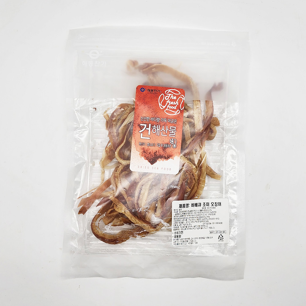 [들안길] 페스츄리 바베큐 오징어 300g