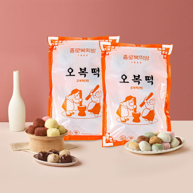 종로복떡방 오복찹쌀떡400g (40gx10개입)