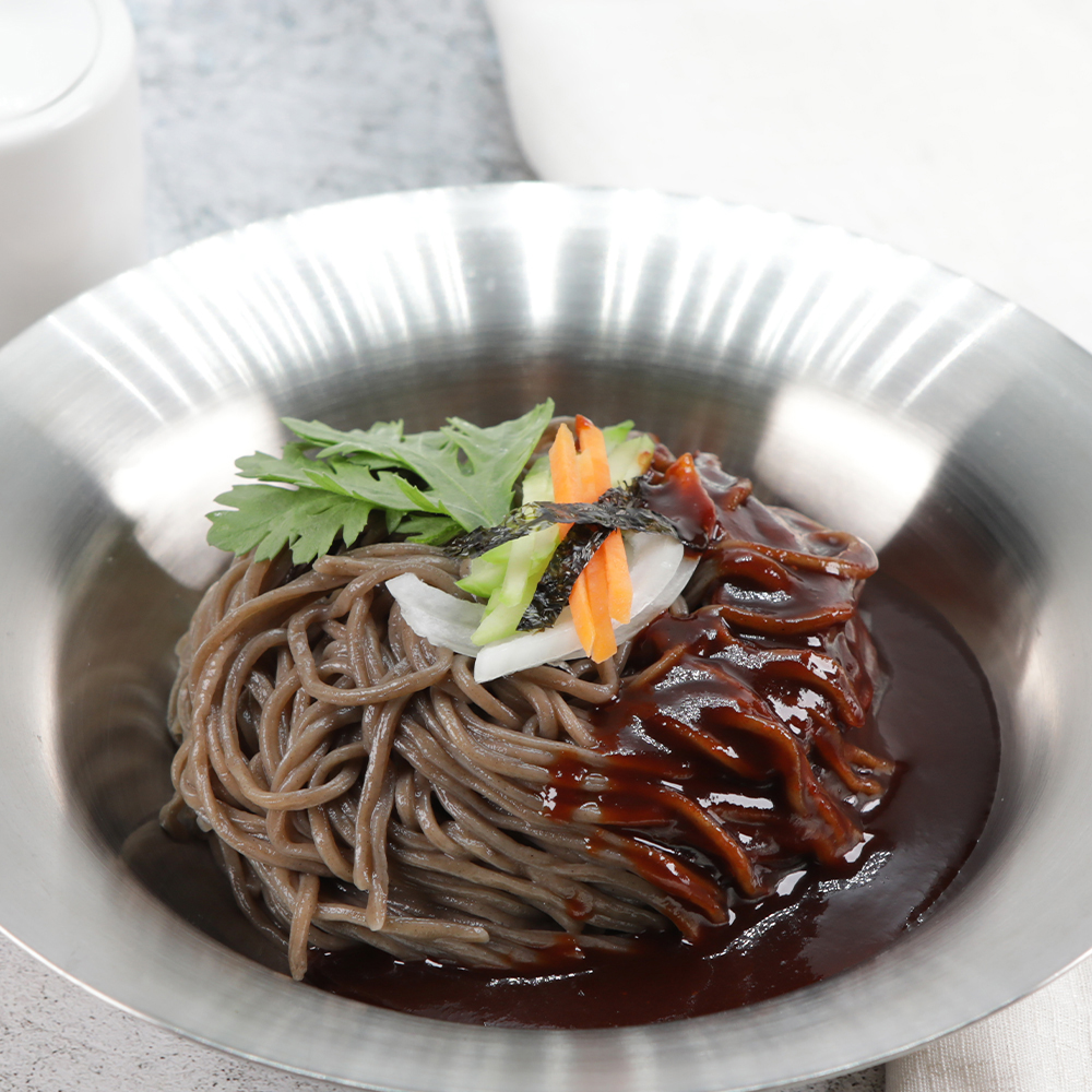 생메밀소바+소스 6인분. 콩국수, 칼국수, 짜장 선택.