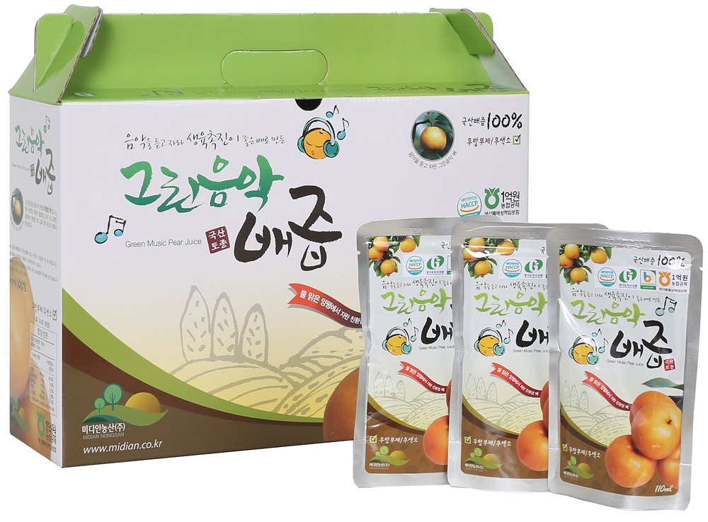 그린음악 배즙 (110mlX30포)