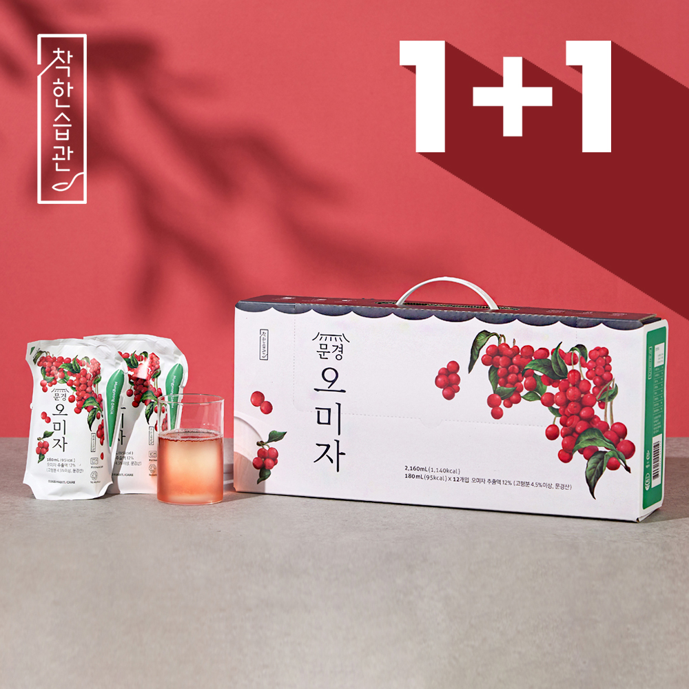 문경 오미자 180mL 12입 18입