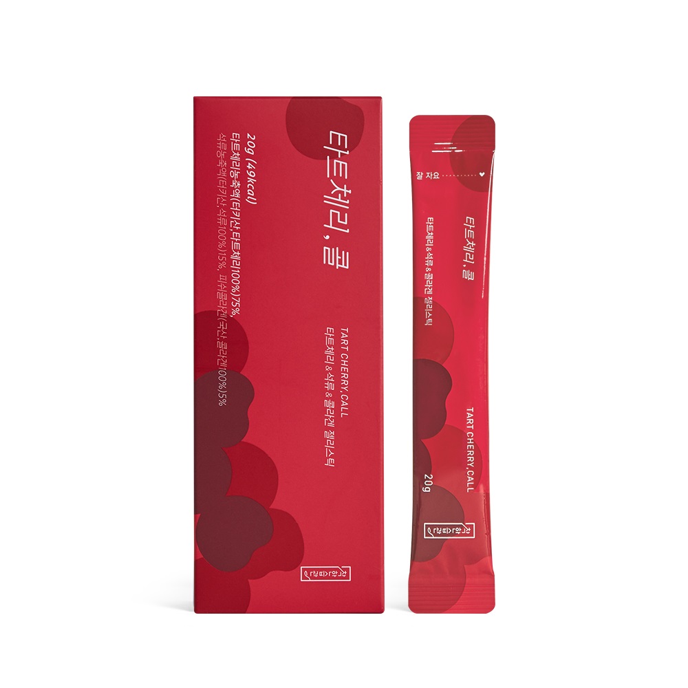 몽모랑시 타트체리 콜라겐 젤리스틱 1곽