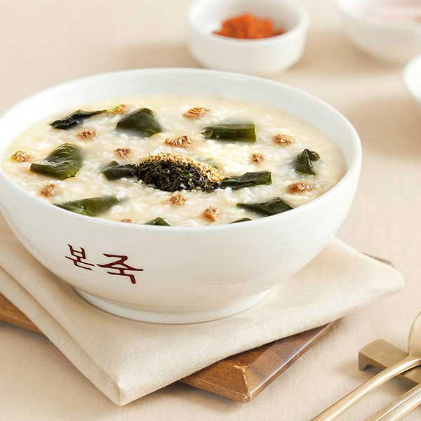 본죽 쇠고기미역죽 파우치 330g (5/10개)