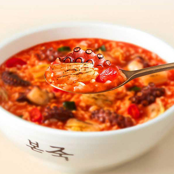 본죽 화끈짬뽕죽 파우치 330g (5/10개)