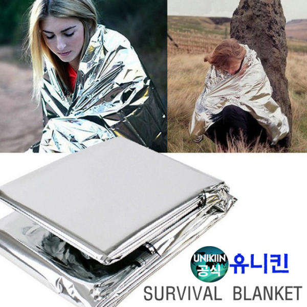 은박 담요 비상용 휴대용 침낭 서바이벌 키트 생존 용