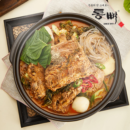[통뼈] 전통의 맛 그대로, 감자탕 1kg x 4팩